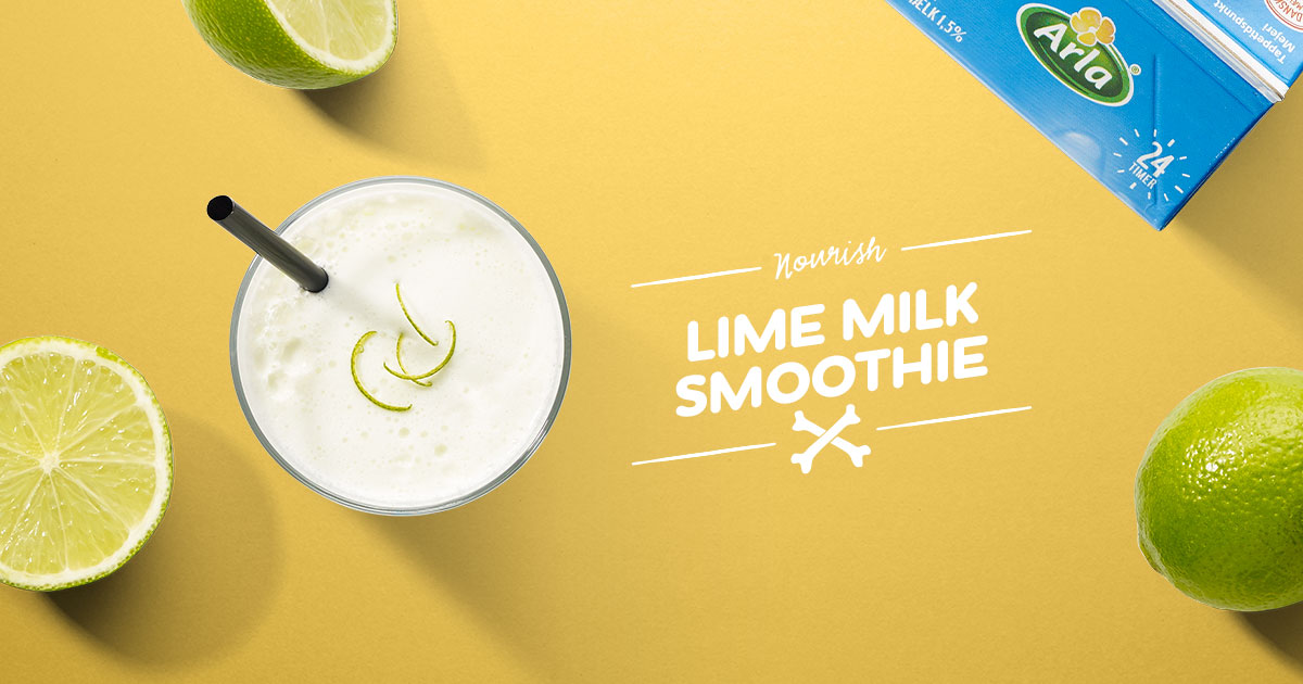 LIME MILK SMOOTHIE Arla