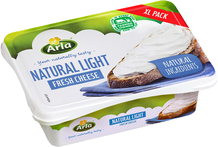 Arla Cream Cheese Arla Cream Cheese Natural Light 250gr Arla
