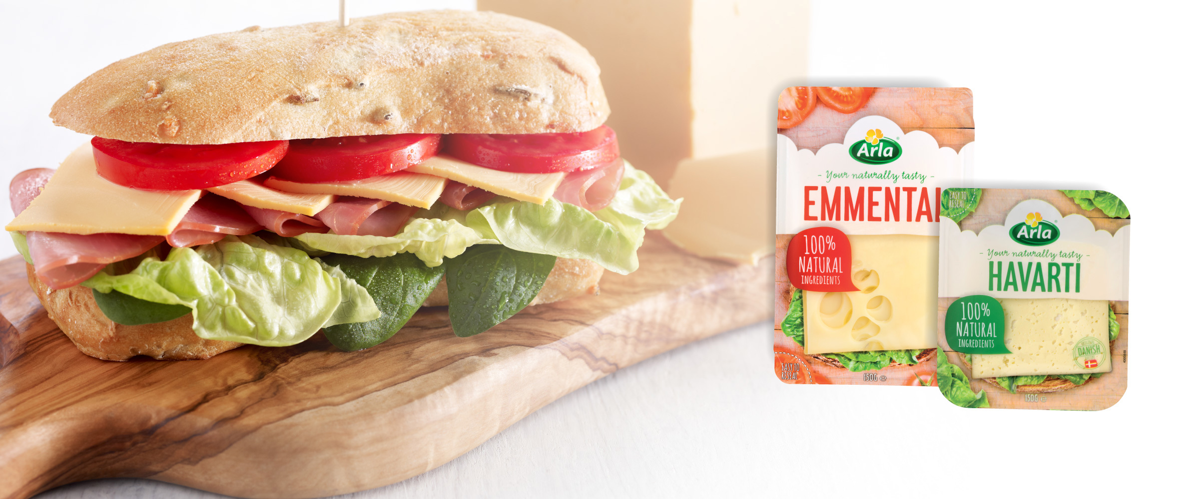 Arla® Havarti Sliced Cheese Arla