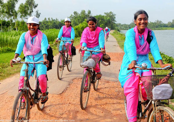 ​Empowering Bangladeshi women to bike nutrition to their nation