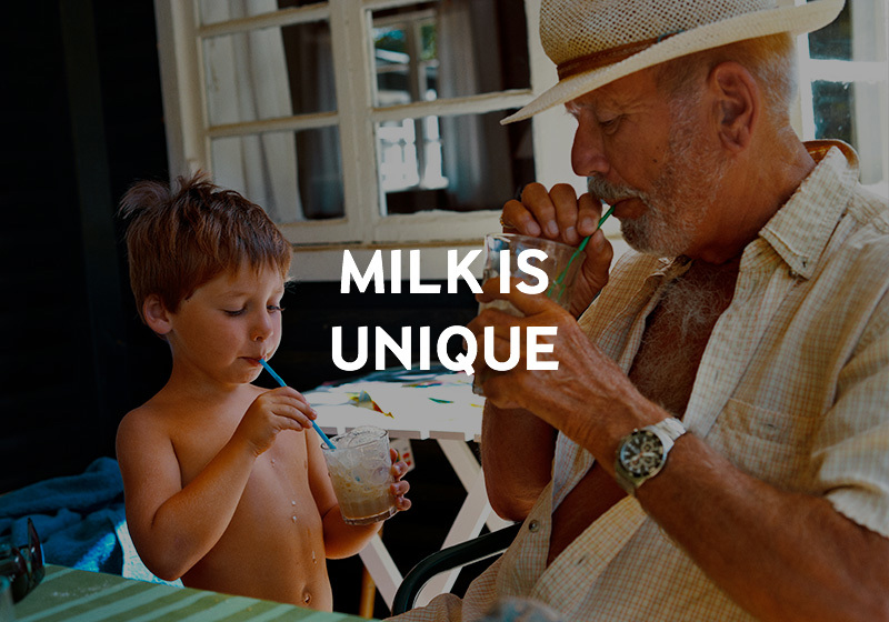 Our fresh dairy milk is naturally nutritious