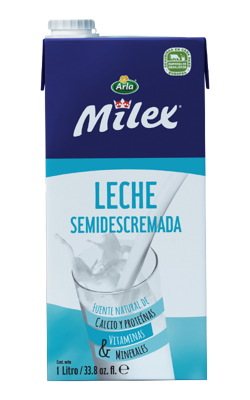Milex® Leche Semidescremada 1L