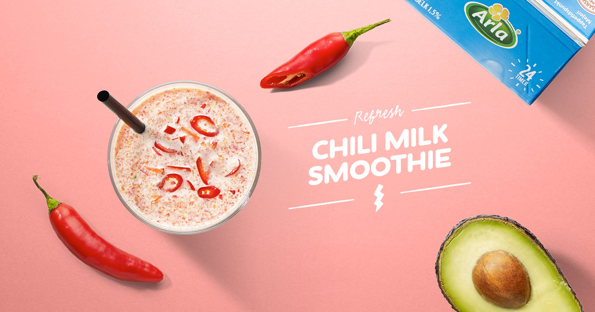 CHILI MILK SMOOTHIE Arla
