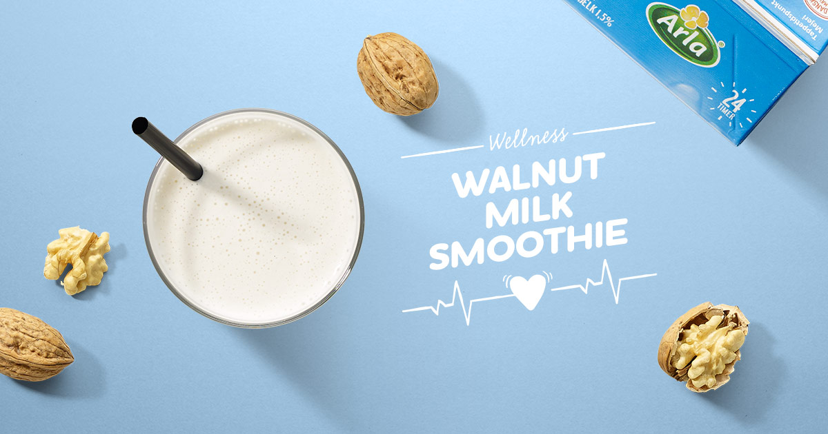 WALNUT MILK SMOOTHIE Arla