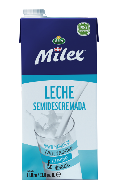 Milex® Leche Semidescremada 1L